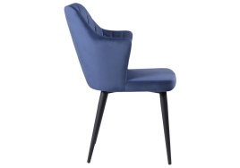 Стул на металлокаркасе Velen dark blue фото 3