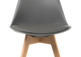 Пластиковый стул Bonuss dark gray фото 3