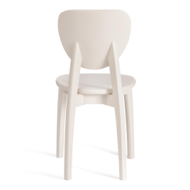 Стул DIAMANTE жесткое сидение бук, 42 х 42 х 85 см, ivory white фото 2