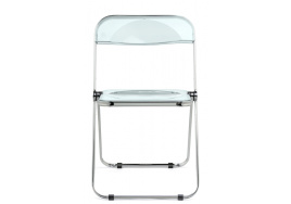 Пластиковый стул Fold складной clear gray-blue фото 3