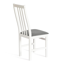 Стул SWEDEN Многослойная фанера, 41*40*99 см, white, ткань тёмно-серая (150) разобранный фото 3