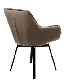 Стул MAVERICK 360 град. поворот. BLUVEL-40 BEIGE/ черный каркас, М-City фото 2
