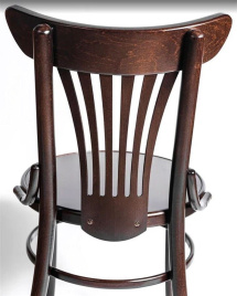 Стул венский Uranus (темный орех) жесткое сиденье фото 4