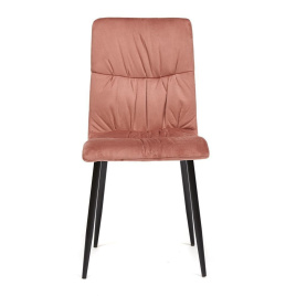 Стул Furla/Фурла (мод. 4816)/ 1 шт. в упаковке металл/вельвет, 89х56х44см, коралловый фото 2