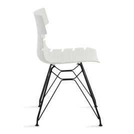 Стул HANSEN (mod. 622N) / 1 шт. в упаковке пластик/металл/эко кожа, 51х47х80 см, высота до сиденья 4 фото 2