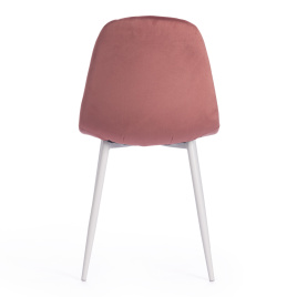 Стул BREEZE (mod. 4724) / 1 шт. в упаковке вельвет/металл, 44 х 53 х 87 см, Coral (коралловый) HLR44 фото 4