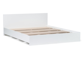 Кровать Адайн 160х200 белое дерево / белое дерево фото 2