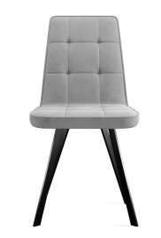 Стул DikLine 207 B22 GREY /ножки черные фото 2