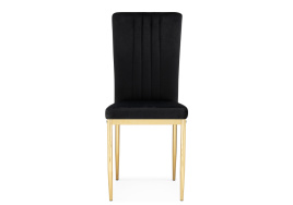 Стул на металлокаркасе Rek black / gold фото 2