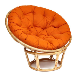 Кресло PAPASAN ECO/ПАПАСАН ЭКО P115-1/SP STD /c подушкой, ремешками/ диаметр подушки 122 см, 115x101