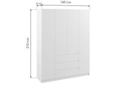 Шкаф Мадера ЛДСП графит фото 2