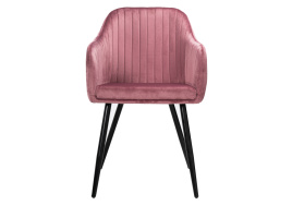 Стул на металлокаркасе Slam dark pink фото 2