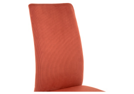 Стул на металлокаркасе Tod red / black фото 3