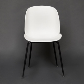 Стул Beetle Chair (mod.70) металл/пластик, 46*57,5*86см, белый фото 5