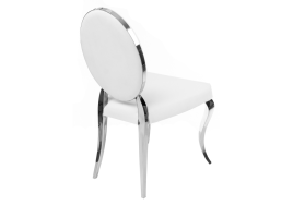 Стул на металлокаркасе Odda белый фото 2