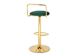 Барный стул Lusia green / gold фото 4