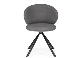 Стул на металлокаркасе Solomon крутящийся gray / black фото 3