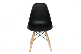 Стул CINDY (EAMES) (mod. 001) / 1 шт. в упаковке дерево бук/металл/сиденье пластик, 51x46x82.5см, че фото 2