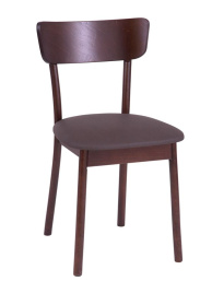 Стул Хорн (Тёмный тон/кожзам Е-09) фото 1