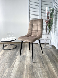 Стул CHILLI BLUVEL-40 BEIGE, велюр М-City фото 5