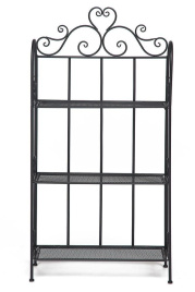 Этажерка Secret De Maison 005 стальной сплав, 65х26х132см, черный фото 2