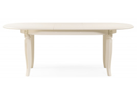 Стол деревянный Aviano овальный слоновая кость фото 3