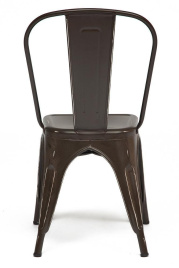 Стул LOFT CHAIR (mod. 012) / 1 шт. в упаковке металл, 45*35*85см, коричневый/brown vintage фото 4