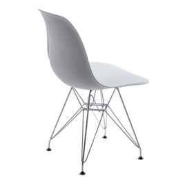 Стул CINDY IRON CHAIR (EAMES) (mod. 002) / 1 шт. в упаковке металл, пластик, 51x46x82,5, белый фото 3