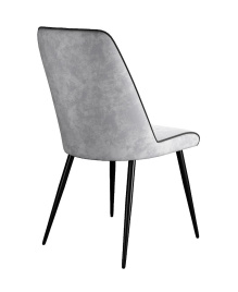 Стул DikLine 325 B22 GREY, ножки черные фото 2