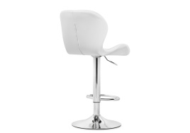 Барный стул Trio white / chrome фото 4