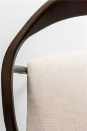 Полукресло венское Diona (темный орех/ткань Тесла 01) фото 5