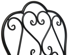Стул Secret De Maison Love Chair стальной сплав, 43х48х91см, черный фото 5