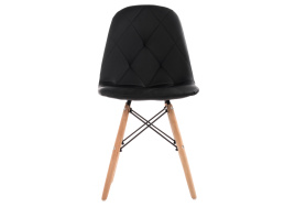 Стул деревянный Kvadro 1 black / wood фото 2