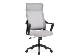 Компьютерное кресло Rino light gray / black фото 1