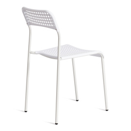 Стул ADDE (mod. C-049) металл/пластик, 39 х 49 х 78 см, White (белый) фото 3