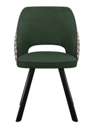 Стул DikLine 274 поворотный SB1/A2 зеленый, ножки черные фото 3