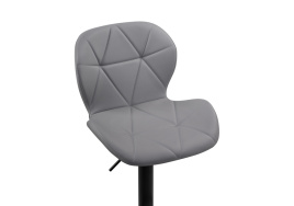 Барный стул Trio light gray / black фото 5