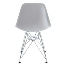 Стул CINDY IRON CHAIR (EAMES) (mod. 002) / 1 шт. в упаковке металл, пластик, 51x46x82,5, белый фото 4