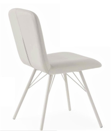 Стул EMMA CB/1662-SK mt.P94 Matt Optic white/ S92 Skuba Optic White фото 1