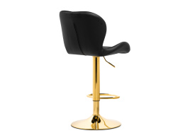 Барный стул Trio black / gold фото 4