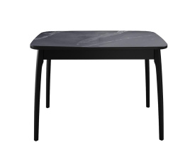 Стол DikLine MK40 Керамика Серый мрамор/подстолье черное/опоры черные фото 3