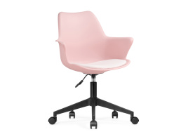 Компьютерное кресло Tulin white / pink / black фото 1