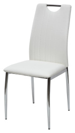 Стул COMFORT 999 PU#601B-10 белый, экокожа М-City фото 1