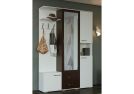 Прихожая Бертра венге / белый