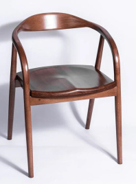 Полукресло венское Диона (светлый орех) жесткое сиденье фото 1