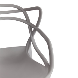 Стул Cat Chair (mod. 028) пластик, 53 x 59 x 82,5 см, темно-серый (Dark grey NX-GR-20) фото 3