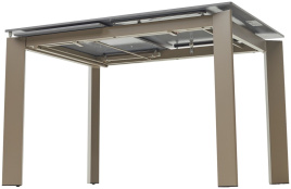 Стол CORNER 120 MATT LATTE STONE SOLID CERAMIC / TAUPE, ®DISAUR фото 5