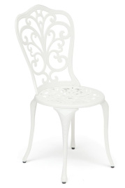 Стул Secret De Maison Mozart алюминиевый сплав, 53х41х89см, butter white