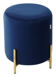 Пуф для гостиной RICE BLUVEL-86 NAVY BLUE / GOLD М-City фото 3