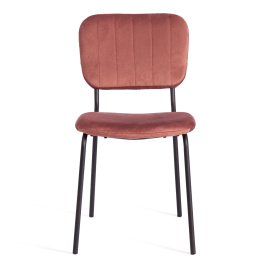 Стул CAROL (mod. UC06) / 1 шт. в упаковке металл, вельвет, 45 х 56 х 82 см, Coral (коралловый) HLR44 фото 5